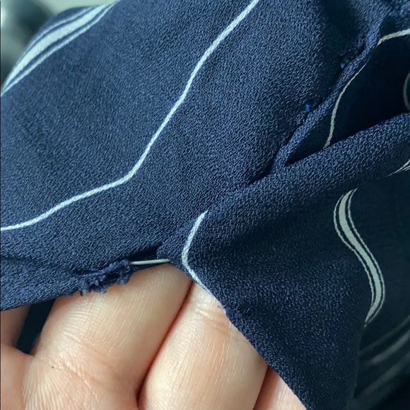 Forever 21 navy striped maxi dress - Picture 4 of 4